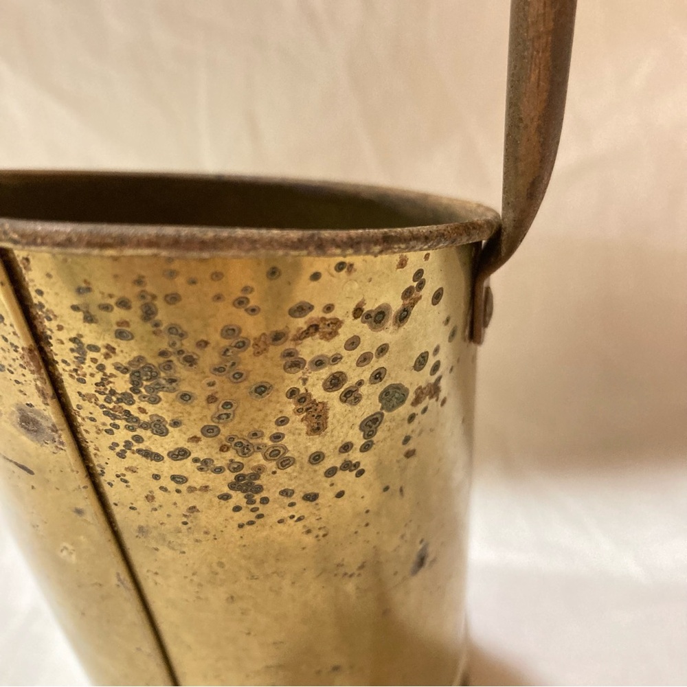 Vintage Brass Matchstick holder Decorative Holder Cottagecore - Picture 5 of 6